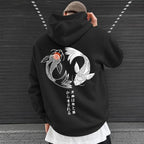 Men's Japanese Streetwear Hoodie Cool Graphic Hoodies Designer Anime Aesthetic Sweatshirt Novelty Printed Pullover