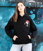 Riot Society Womens Graphic and Embroidered Hoodie Hooded Sweatshirt