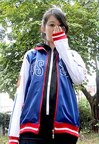 GK-O YURI on ICE Yuri Plisetsky Hoodies Cosplay Jacket Russia