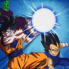 Dragon Ball Z Boys Kamehameha Sublimated Long Sleeve Pullover Hoodie for Kids and Teens