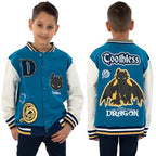 How To Train Your Dragon Boys Jacket, Toothless Kids Bomber Jacket, Dragon Jackets For Boys