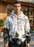 Unisex Novelty Hoodies 3D Print Graphic Hooded Pullover Sweatshirt Pocket