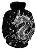 Graphic Hoodies for Men Sweatshirt Pullover Cool Anime Camo Spider Design
