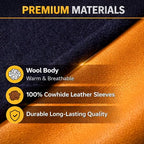 Cropped Varsity Jacket Women - Premium Quality Leather and Wool Baseball Letterman Jacket for Women's, Long Sleeve