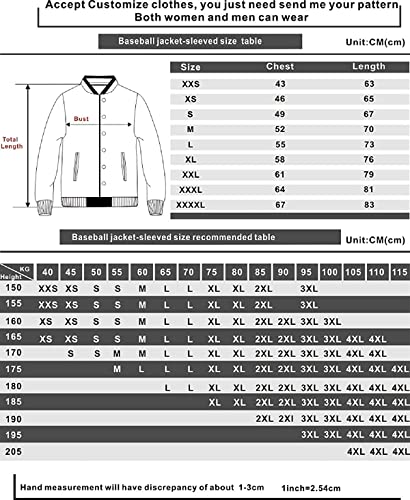 Yuji Itadori Women Varsity Jacket Baseball Lightweight Outwear Fleece Coat Button Down Clothes