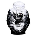 Tokyo Ghoul 3D Funny and Cool Women/men Hoodie Sweatshirt Hip Hop Sportswear Unisex Size Hoodies 4XL