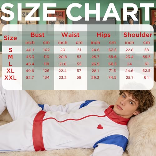 Zombie Costume Jacket Adult Men Women TV Cosplay Sweatshirt Coat Hoodie