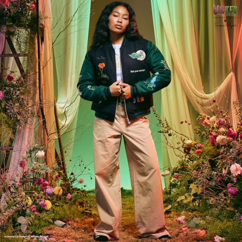 Samii Ryan Women's Elphaba Varsity Jacket