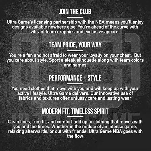 Ultra Game Men’s NBA Official Game Time Varsity Jacket
