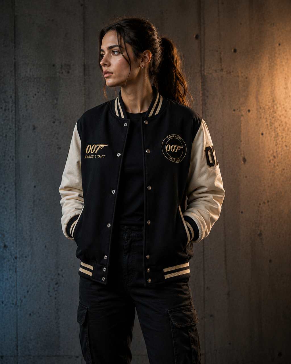 007: First Light Limited Edition Varsity Jacket