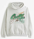 Abercrombie Philadelphia Eagles Graphic Popover Hoodie Recreated Edition
