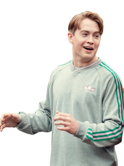 Heartstopper S03 Grey Sweatshirt  Recreated Edition