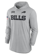 2024 Buffalo Bills Salute to Service Long Sleeve Hooded T-Shirt
