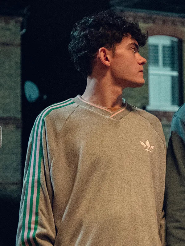 Heartstopper S03 Grey Sweatshirt  Recreated Edition
