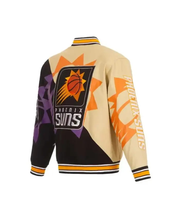 Madison Nelson Phoenix Suns Split All Over Jacket - Recreated Inspired Edition