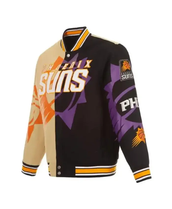 Madison Nelson Phoenix Suns Split All Over Jacket - Recreated Inspired Edition