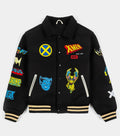 Marvel Team X Men Black Varsity Jacket - Recreated Inspired Edition
