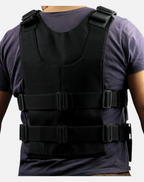New Handmade Punisher Black Vest - Men's Frank Castle Skull Motorcycle Leather Vest
