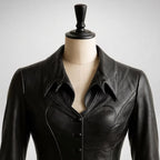 Papa V Black Leather Jacket | Ghost Band Pope V Perpetua Cosplay Costume