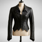 Papa V Black Leather Jacket | Ghost Band Pope V Perpetua Cosplay Costume