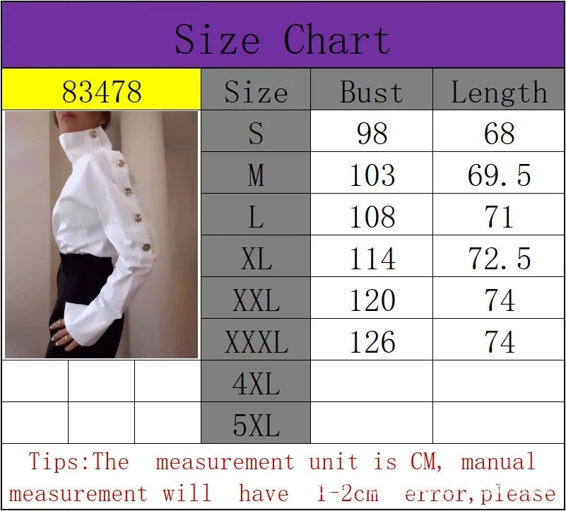 Spring Shirt New Stripe Long Sleeved Top For Women Elegant Office Lady Spliced buttons Pullover Woman Blouse 2025 Blusas