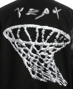 Yeat x Nike Black Varsity Jacket - Recreated Inspired Edition