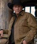 John Dutton Yellowstone Season 2 Brown Jacket