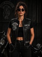 Daniel Jack Club Biker Vest – Sons of Anarchy Edition