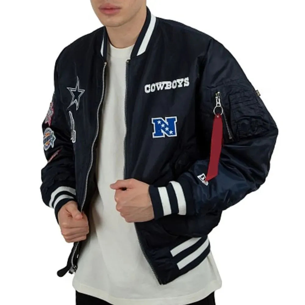 Dallas Cowboys Bomber MA-1 Jacket
