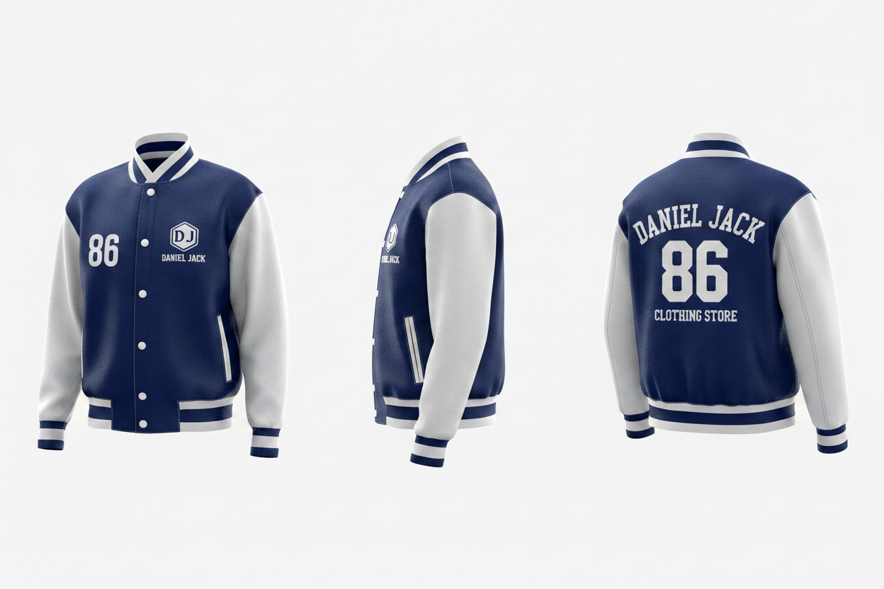 DJ Logo on Multi-Angle Jacket
