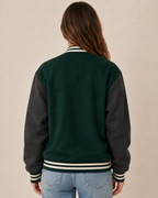 Daniel Jack – Forest Green Premium Varsity Jacket