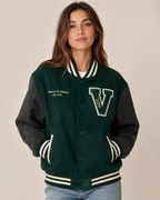 Daniel Jack – Forest Green Premium Varsity Jacket