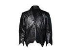 Papa V Perpetua Jacket | Ghost Band Gothic Real Leather Coat for Men