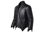 Papa V Perpetua Jacket | Ghost Band Gothic Real Leather Coat for Men