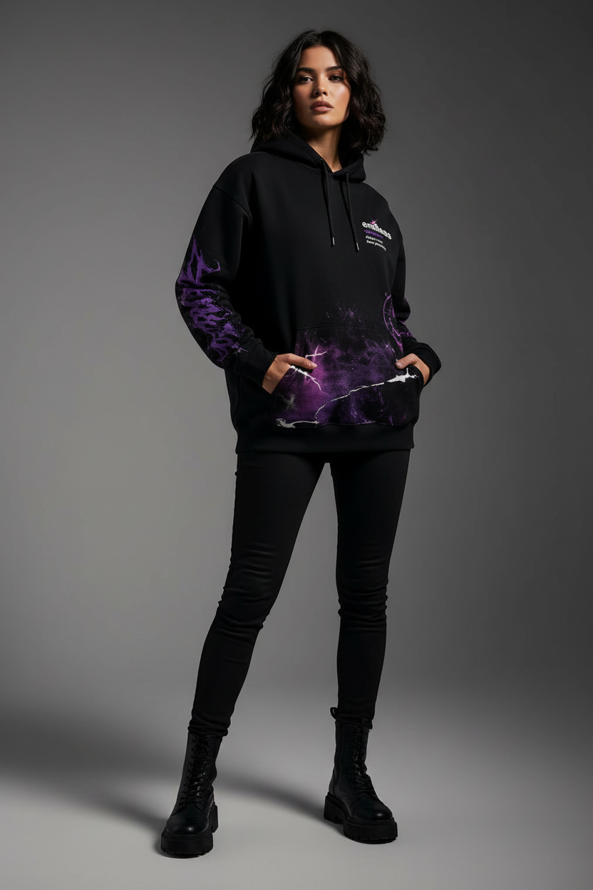 Endless Evolution Hoodie – Female Model
