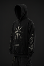 Premium Logo Hoodie angled side view
