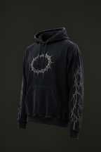 Premium Logo Hoodie angled side view