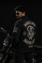 Daniel Jack Racing Club Varsity Jacket - Male Model
