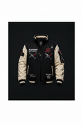 Kakashi Anime Varsity Jacket – Front View