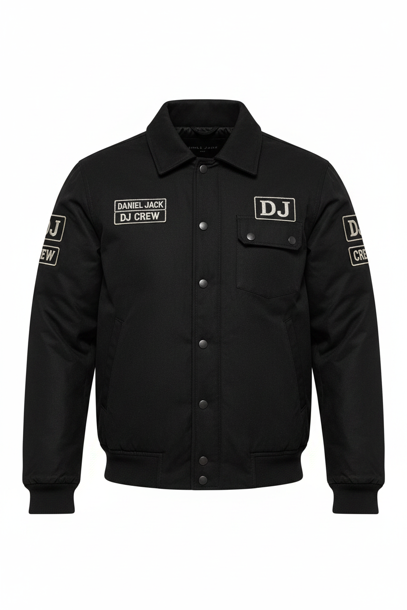 Daniel Jack Racing Club Varsity Jacket - Front View