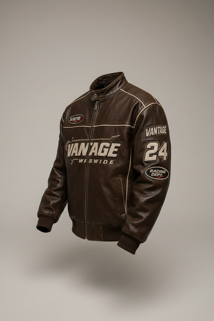 Vantage 24 Racing Jacket – Angled View