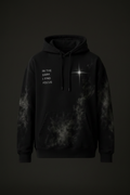 Premium Logo Hoodie front view with star and text graphic