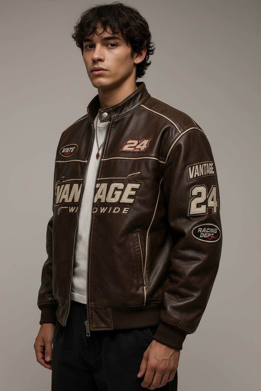 Vantage 24 Racing Jacket – Male Model