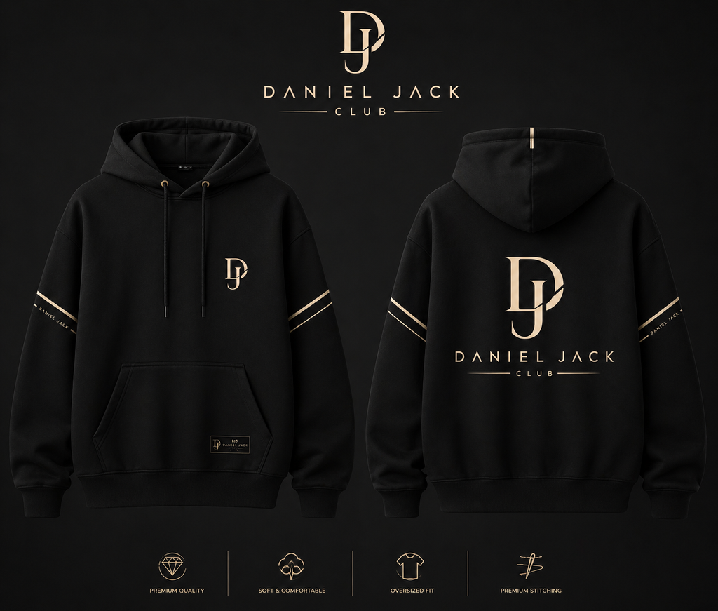 Daniel Jack Club Premium Oversized Hoodie