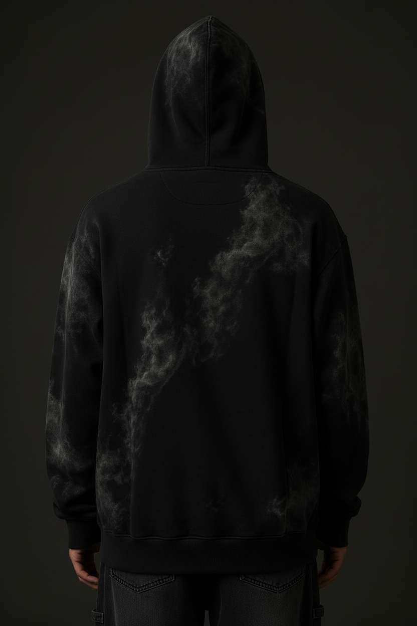 Premium Logo Hoodie back view