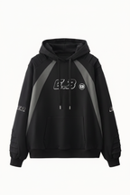 Premium Logo Hoodie front view on white background