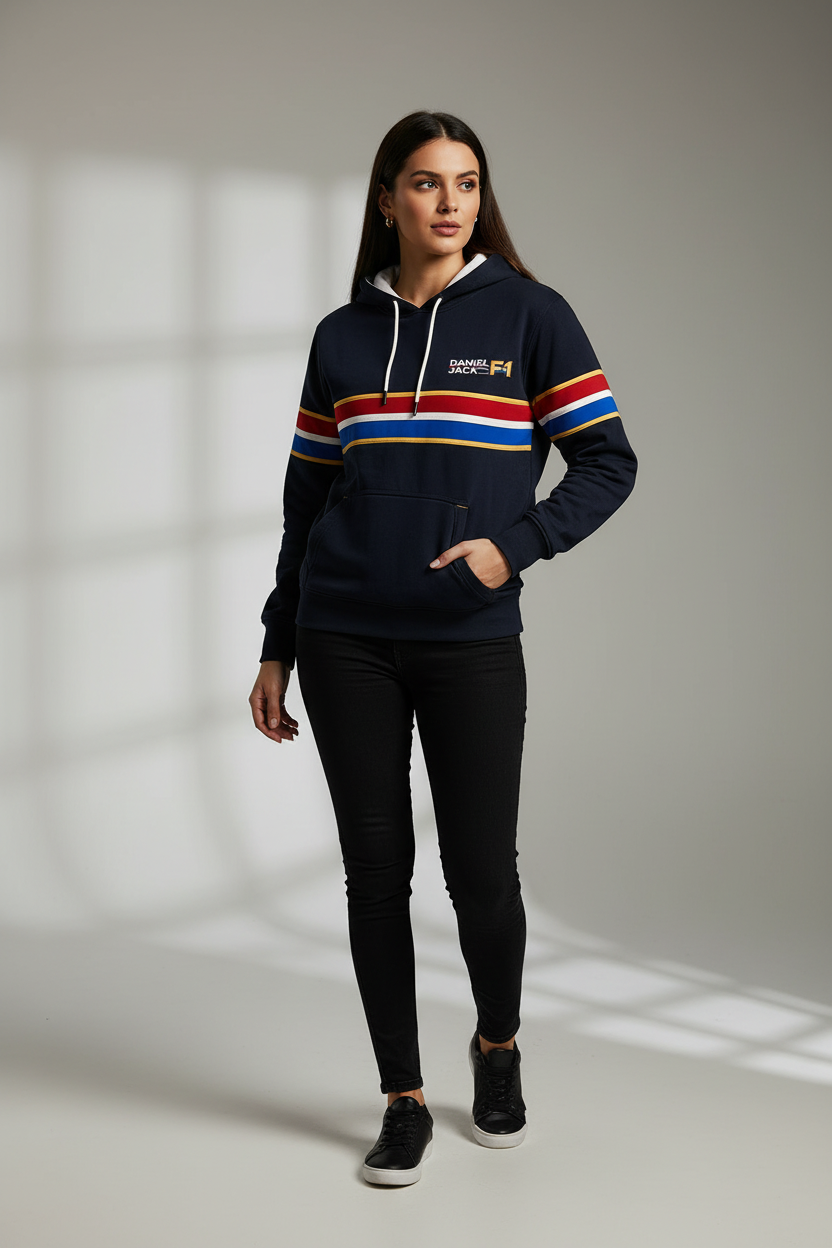 Daniel Jack F1 Racing Hoodie – Female Model