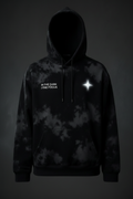 Premium Logo Hoodie front product view on dark background