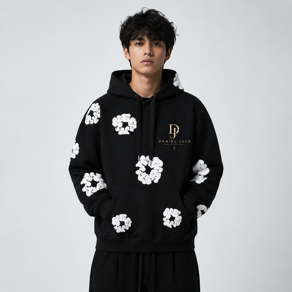 Midnight Bloom Hoodie