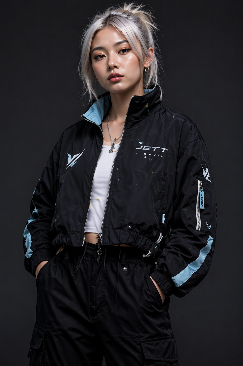 Jett – Valorant Inspired Premium Bomber Jacket